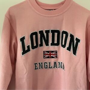 Light pink London crewneck